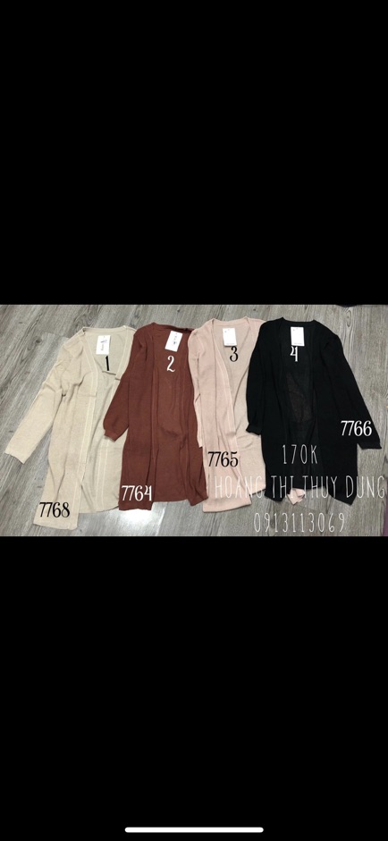 ÁO KHOAC LEN MỎNG DÁNG DÀI CHUẨN HÌNH | BigBuy360 - bigbuy360.vn