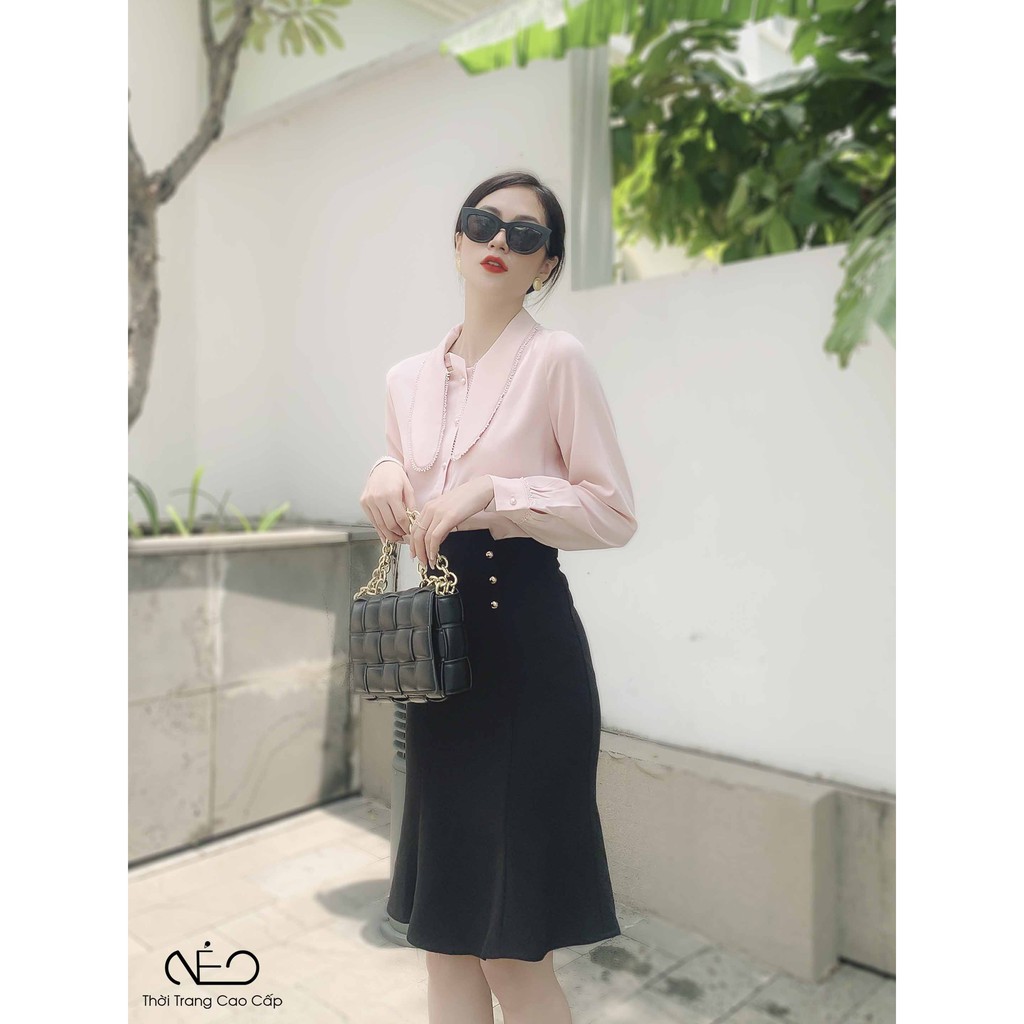 Chân Váy Đuôi Cá Trơn Cao Cấp V377 - Shop Néo