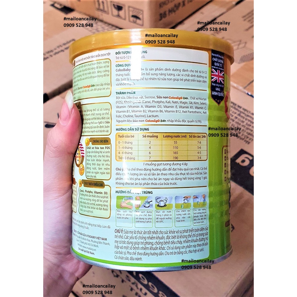 Sữa Non ColosBaBy GOLD 0+ 400g