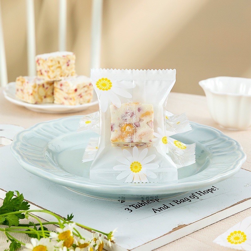 100 Túi đựng cookie bánh quy, kẹo 7x10cm (nhiều mẫu)