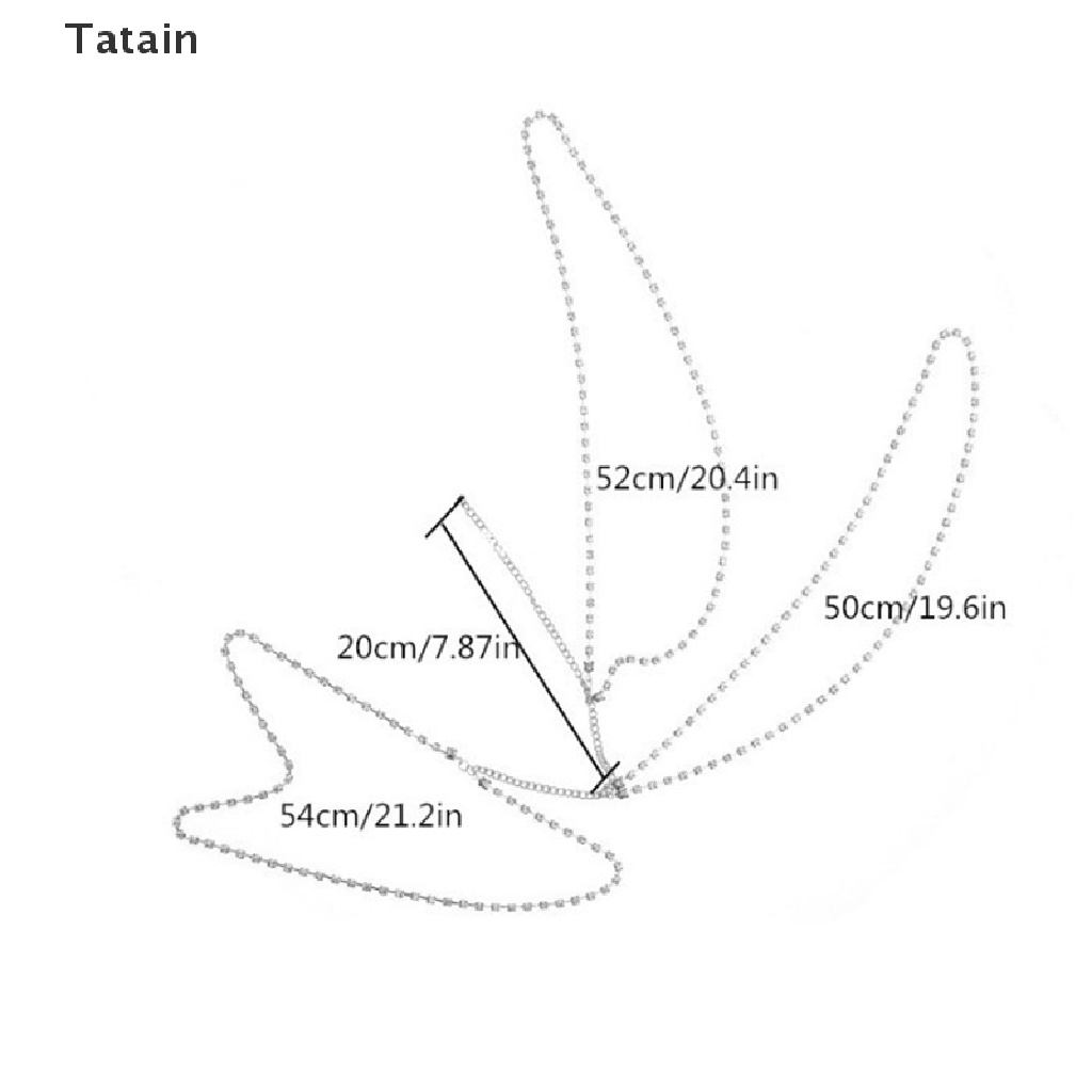 Dây xích đeo đùi bằng kim loại thời trang quyến rũ cho nữ
