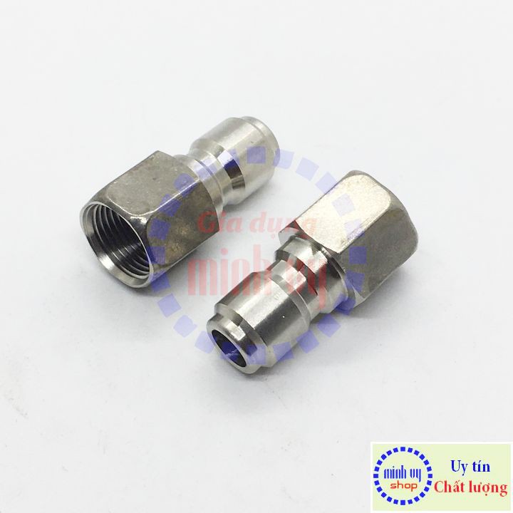 Khớp nối nhanh Đực 3/8&quot; ren trong 17mm (3/8&quot;) - ren nhuyễn