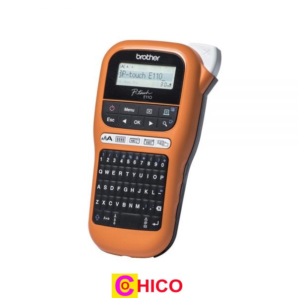 Máy in nhãn Brother PT- E110-Máy in nhãn cầm tay công nghiệp