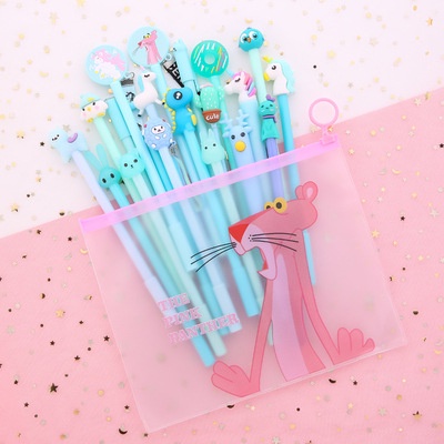 Combo 10 Bút Viết kèm giỏ đựng bút xinh xắn