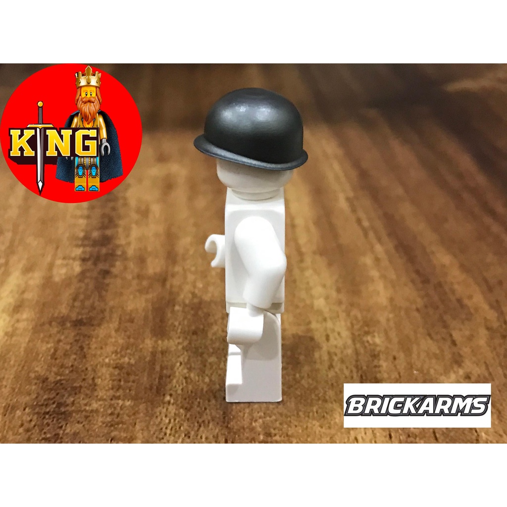 BrickArms M1 Steel Pot Helmet Gunmetal Phụ kiện đồ chơi