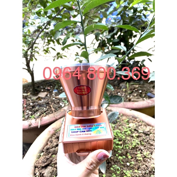 Đèn pin đội đầu siêu sáng Mango 2 chiếu xa 1000M