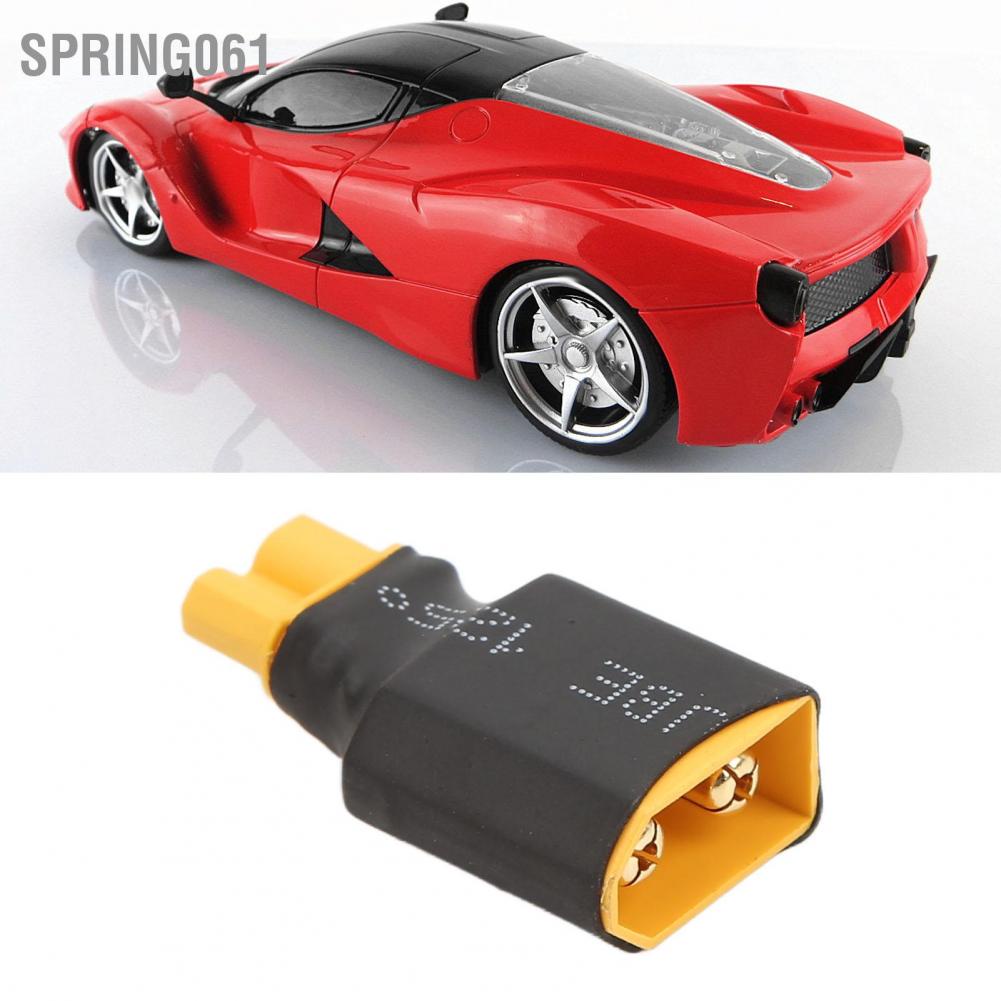 Spring061 XT30 Female to XT60 Male Connector Conversion Adapter Wireless for RC Car Airplane Ship Models
