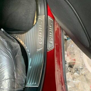 🔥 Freeship 🔥Bộ Ốp bậc cửa trong ngoài inox xe Fadil cao cấp/ Phụ kiện làm đẹp, đồ chơi xe vinfast fa