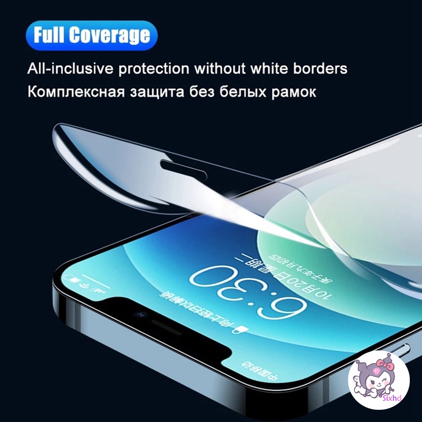 Hydrogel Film For Xiaomi Redmi 12C 10C 10A 9C 9T 9A 9 Redmi Note 11 11s 10s 9s 12Pro 10 9 8 7Pro Xiaomi 11 Lite 12 LIte 13Pro Poco M3 F3 F4 X3 Pro NFC High Definition Waterproof Phone Soft Film