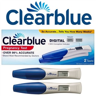 Bút thử thai clearblue digital 2 bài thử nghiệm chính xác 100%