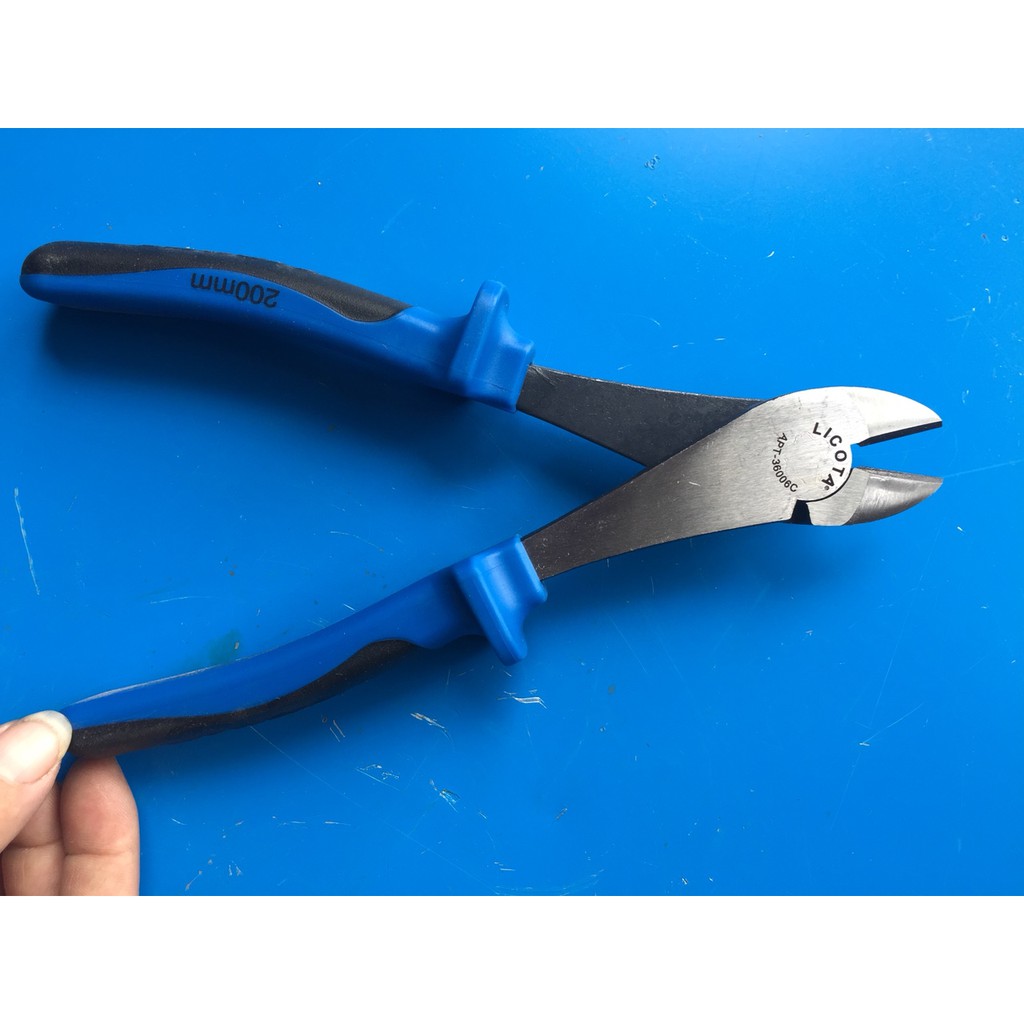 Kìm cắt thép Licota 200mm siêu hạng, kìm cắt cáp, kìm cắt dây điện, kìm cắt sắt