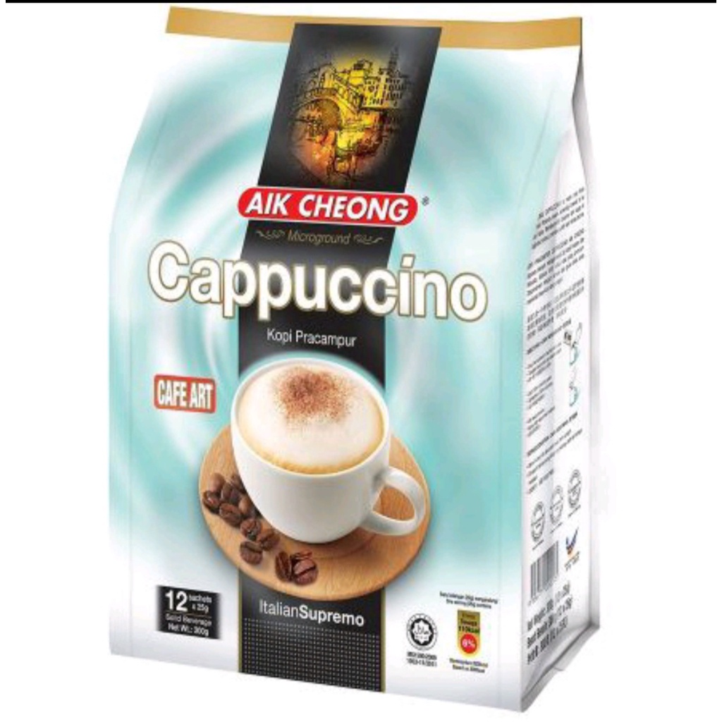 Thức uống vị Chocolate - vị  Capuchino Aik Cheong Malaysia