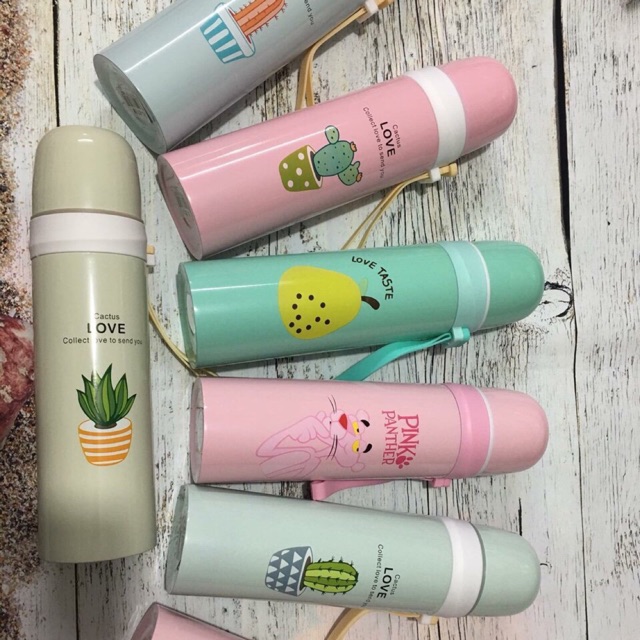 🍃Bình giữ nhiệt 500ml cute 🍃