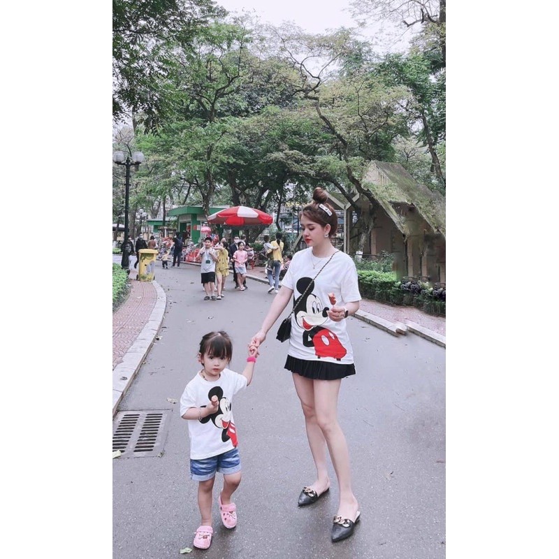 SET ÁO ĐÔI MICKEY MẸ CON 🥰