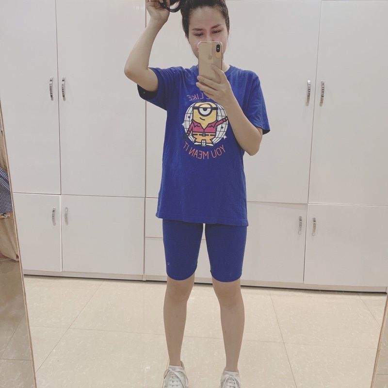 Quần legging thái (biker ) thun siêu co giãn đủ màu | BigBuy360 - bigbuy360.vn