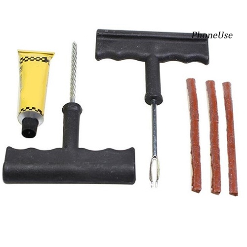 Bộ 3 Thanh Vá Lốp Xe Máy/Xe Hơi Chất Liệu PU