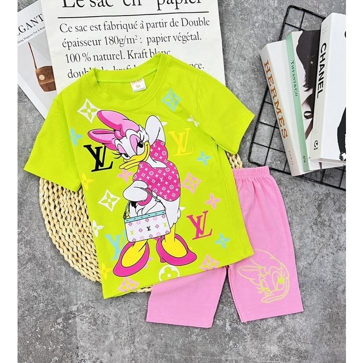 Đồ bộ bé gái size đại hình thú thun cotton 4 chiều JENNIE KIDS thấm hút mồ hôi tốt J408