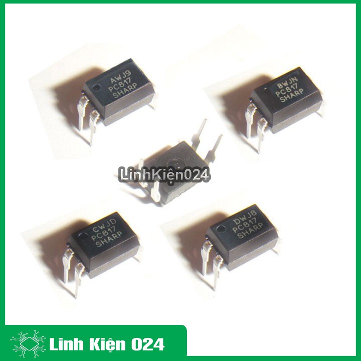 Sản phẩm Opto PC817 Sharp 5V 5mA