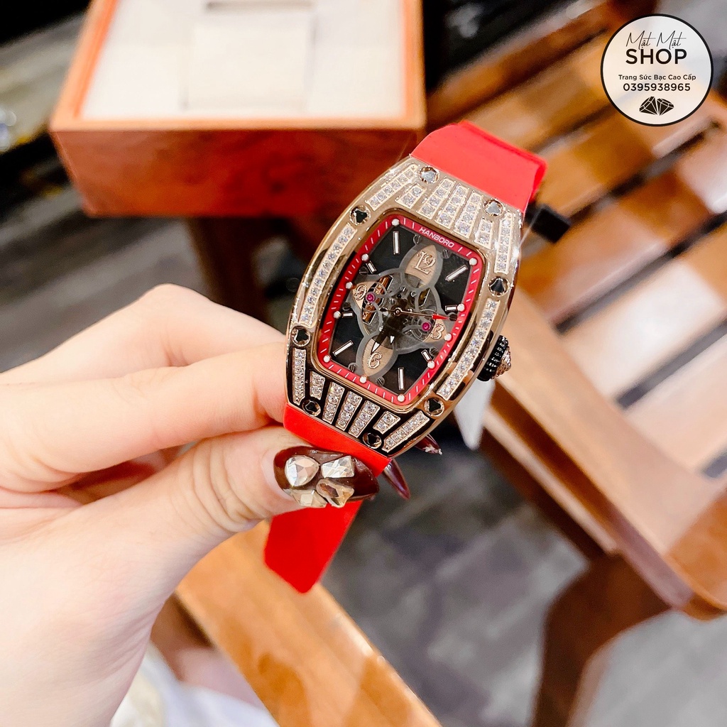 HANBORO BY HUBOLER đồng hồ cặp nam nữ chính hãng siêu đẹp