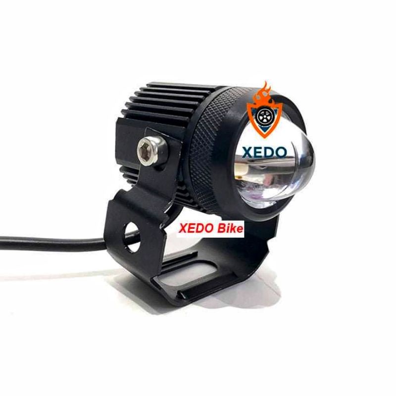 Bi cầu mini 2 chế độ vàng, trắng có quạt tản nhiệt sau (có nguồn) bảo hành 12 tháng