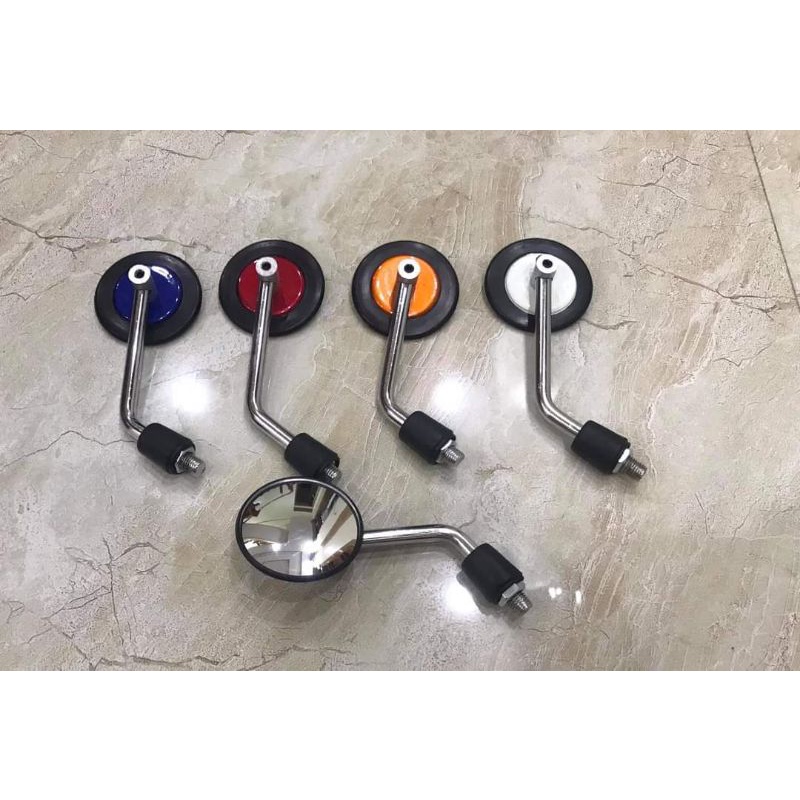 Gương xe máy Mini Tình yêu dễ thương + tặng lục giác chỉnh gương