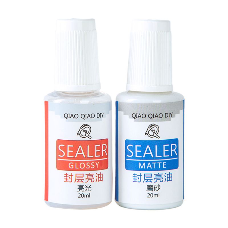 [Hàng mới về] Set 2 lọ dầu đánh bóng làm thủ công chống thấm nước cho nhựa resin Epoxy