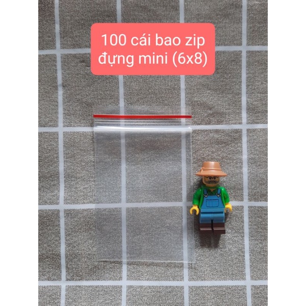 Bao zip đựng mini 6x8