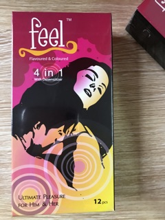 Bao cao su Feel 4 in 1 hàng chính hãng