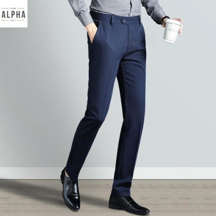 Quần tây nam công sở ống côn T-Max vải co giãn 4 chiều form slimfit thời trang | BigBuy360 - bigbuy360.vn