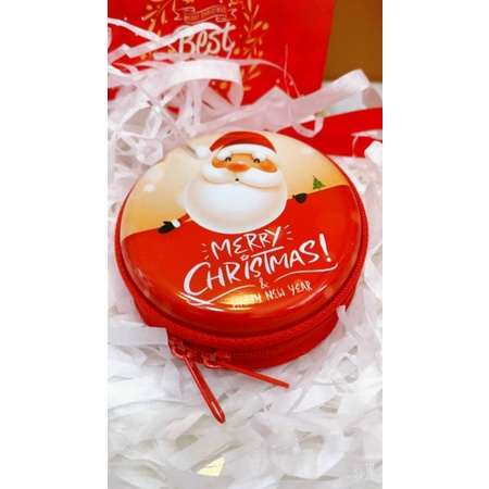 Hộp thiếc mini giáng sinh