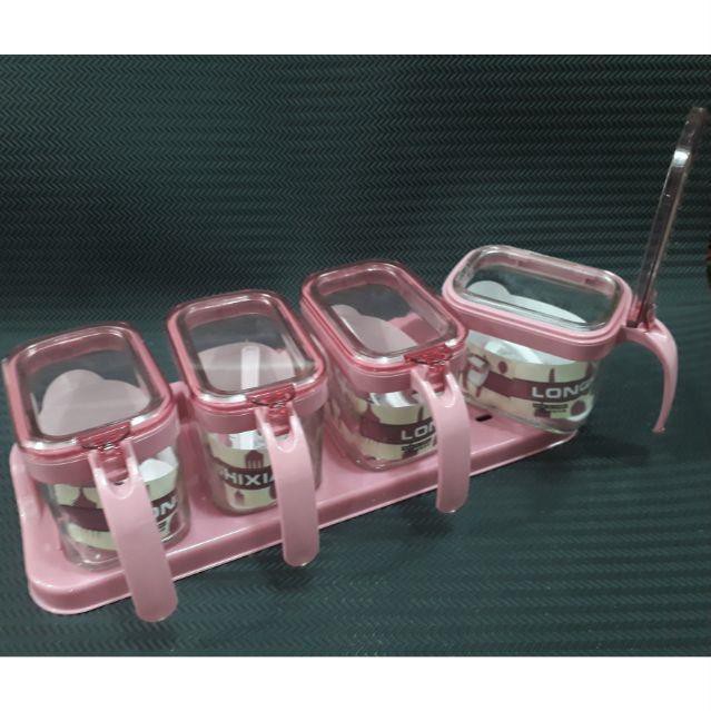 Khay đựng gia vị bộ 4 đẹp TA