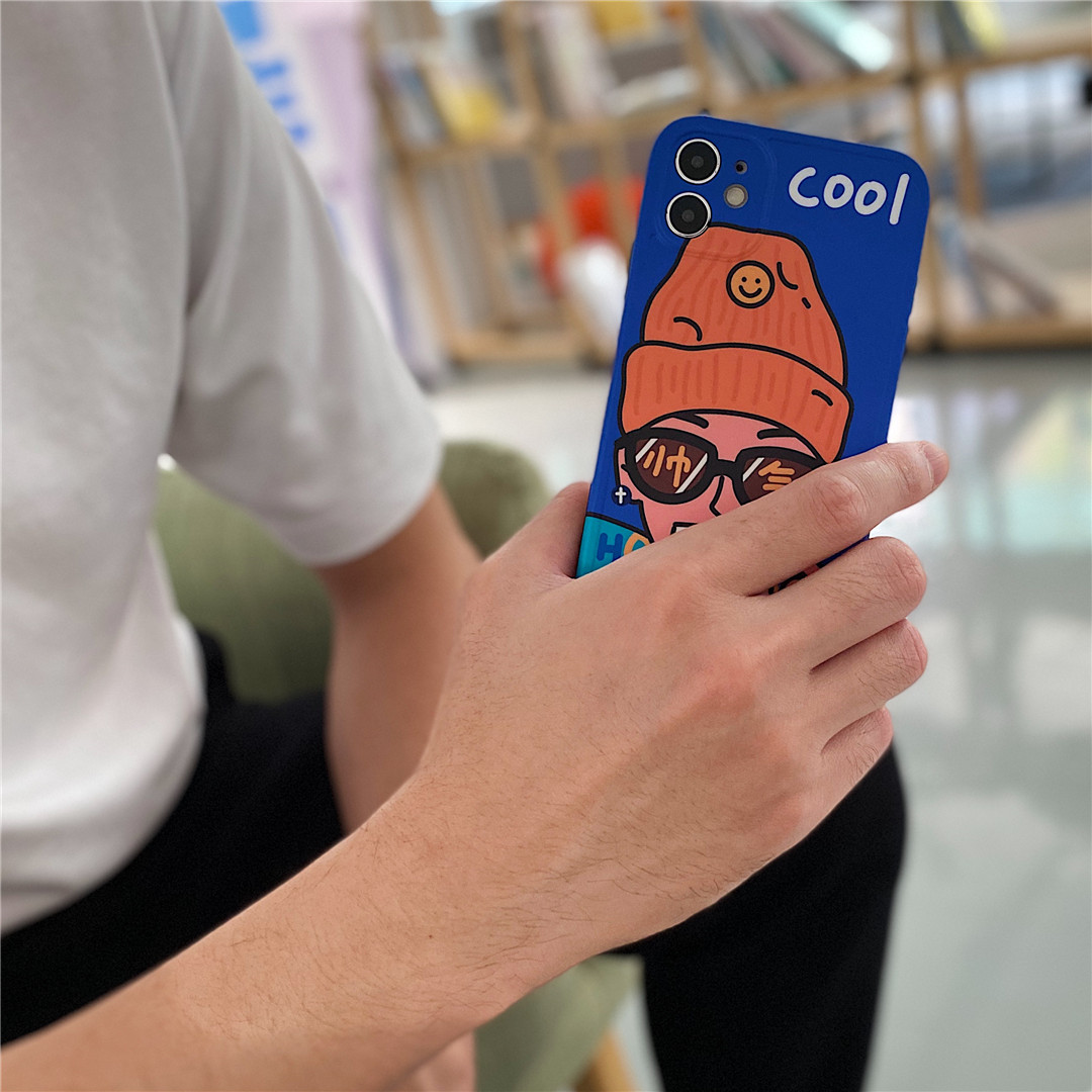 Ốp điện thoại nhựa mềm họa tiết hoạt hình đáng yêu cho iPhone12 mini 11 PRO MAX 7/8plus SE2020 X/XS XR XSMAX | BigBuy360 - bigbuy360.vn