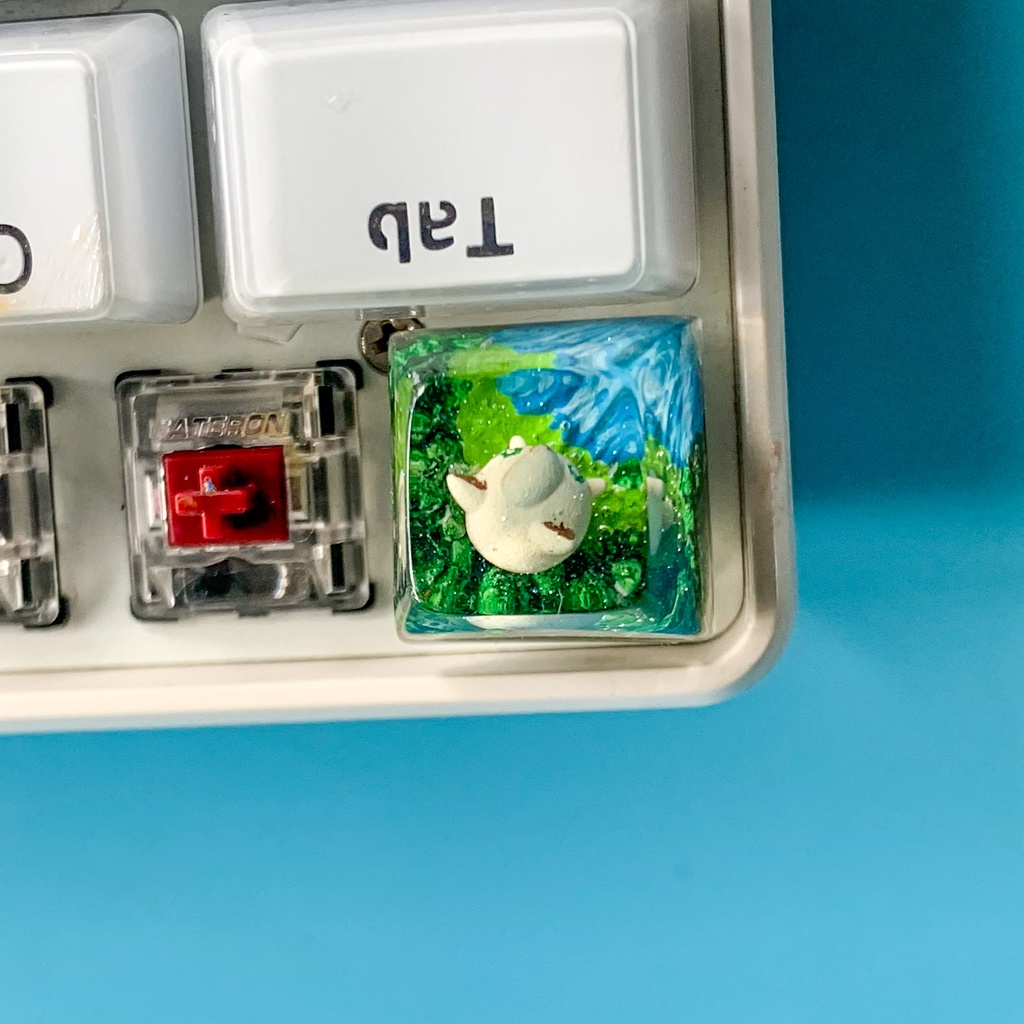 Nút bàn phím cơ máy tính - Artisan keycap - Pokemon Keycap