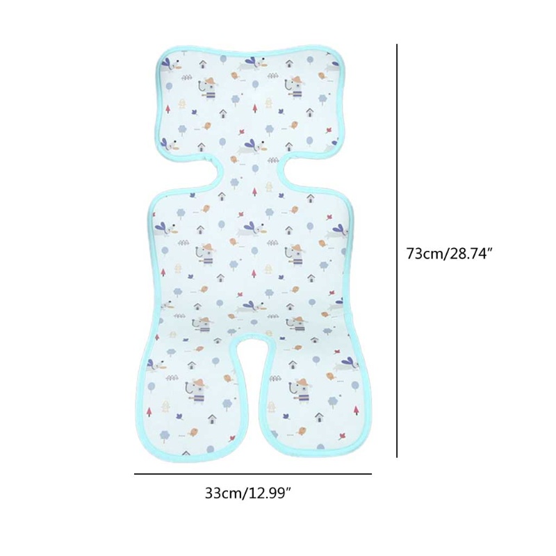Nệm Lót Xe Đẩy Em Bé Thoáng Khí 3d