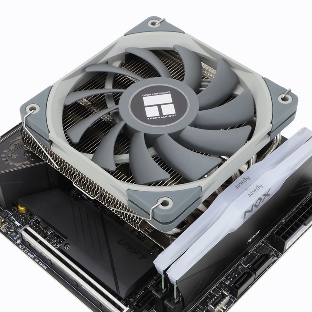 Tản nhiệt khí CPU Thermalright AXP120 - X67 | WHITE | BLACK ARGB - Chính hãng, ITX, mITX, HTPC, hỗ trợ LGA1700