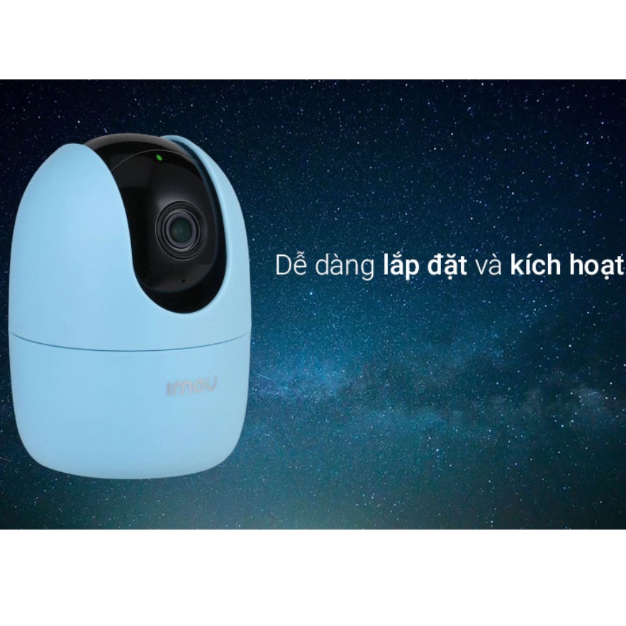 Camera IP Wifi Imou Blue 360 A22EP-1080P, Camera Xoay, Đàm Thoại 2 Chiều, Phát Hiện Chuyển Động Lạ, Còi Hú Báo Động