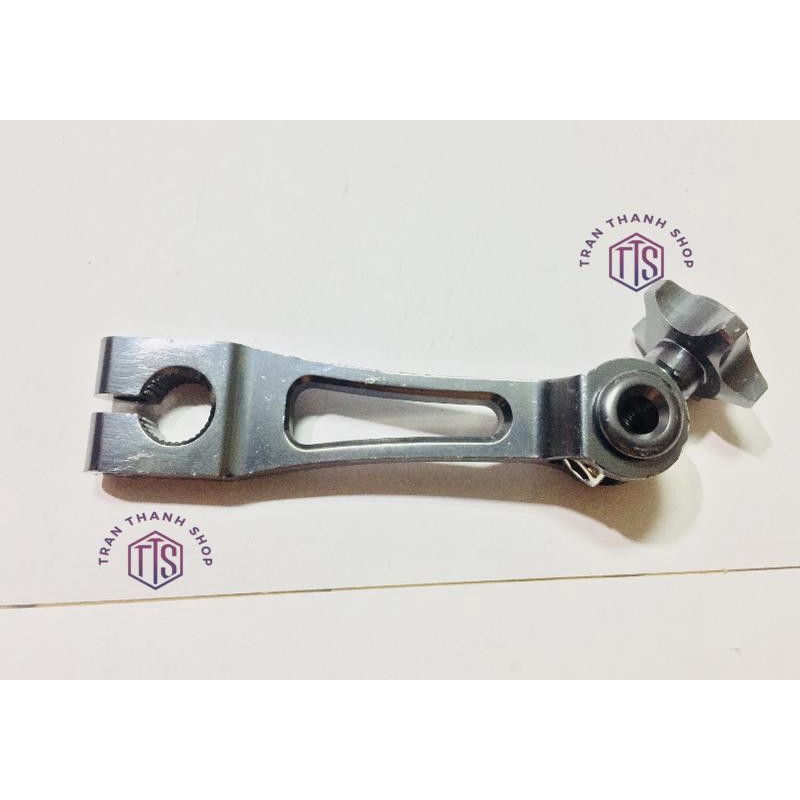 Càng thắng xe máy, càng thắng nhôm CNC ( XÁM TITAN )