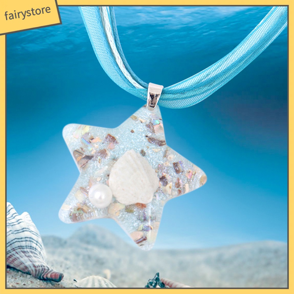 Dây chuyền kim loại mặt ngôi sao năm cánh thời trang cho nữ