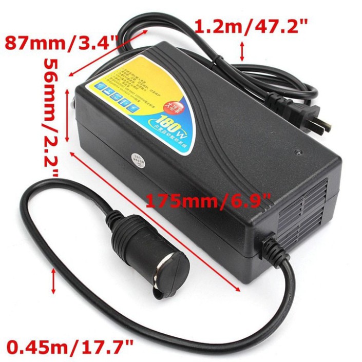 Sản Phẩm Bộ chuyển đổi nguồn từ 220V sang 12V-15A công suất 180W: DOS-1215. Bảo hành 6 tháng .