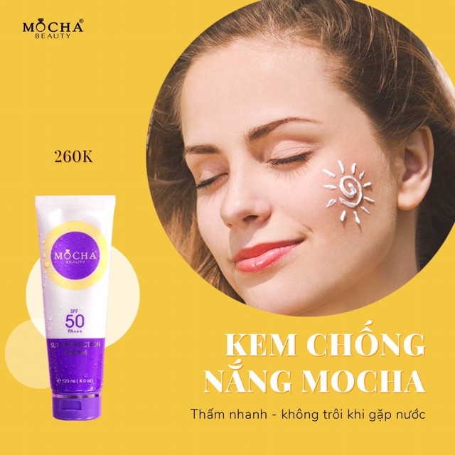 KEM CHỐNG NẮNG MOCHA SPS 50 - HÀNG CHÍNH HÃNG CÔNG TY