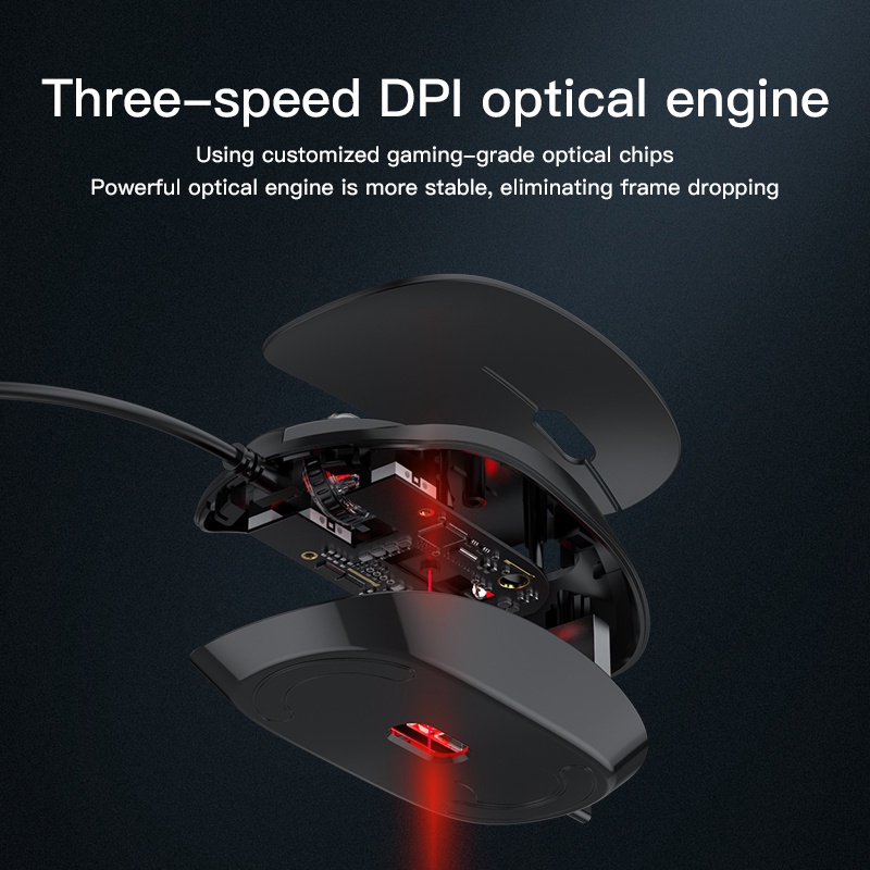 Chuột Máy Tính Có Dây M500 1200DPI USB2.0 Dùng Để Chơi Game