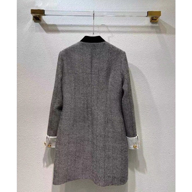 Áo khoác nữ dáng dài thiết kế mới sành điệu thương hiệu Gucci GG/GC cao cấp