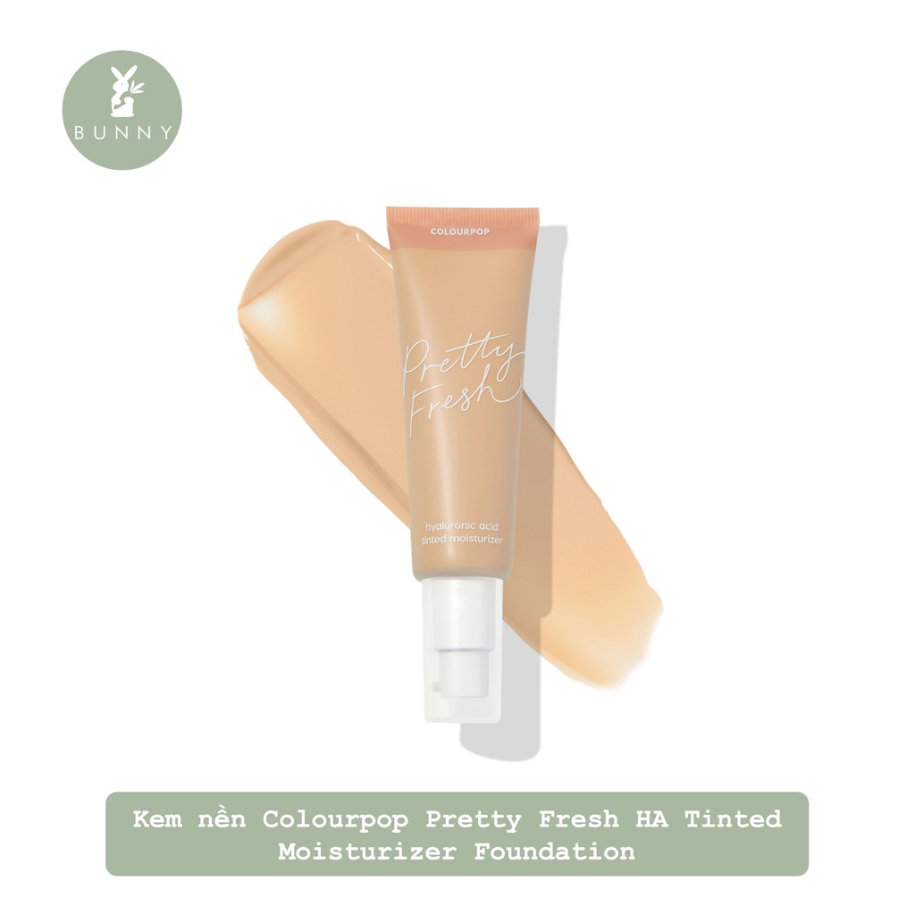Kem nền Colourpop Pretty Fresh HA Tinted Moisturizer Foundation Bunny Beauty hàng đủ bill