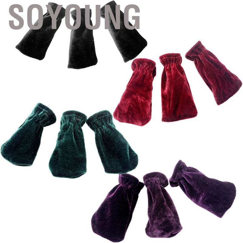 Set 3 Bọc Bàn Đạp Đàn Piano Chống Bụi 4 Màu