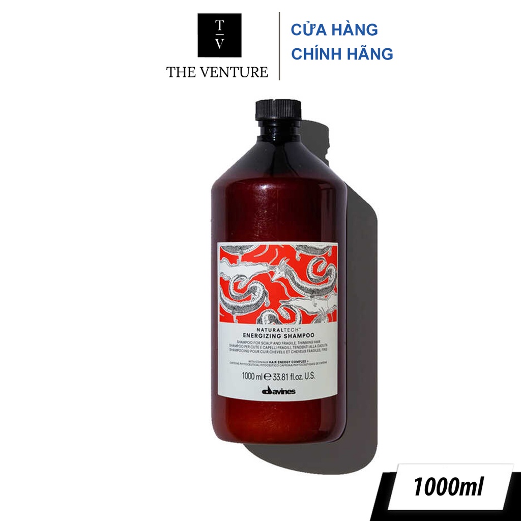 Combo Dầu Gội Chống Rụng Tóc Davines Naturaltech Energizing và Dầu Xả Davines Renewing Conditioning Treatment - 1000ml