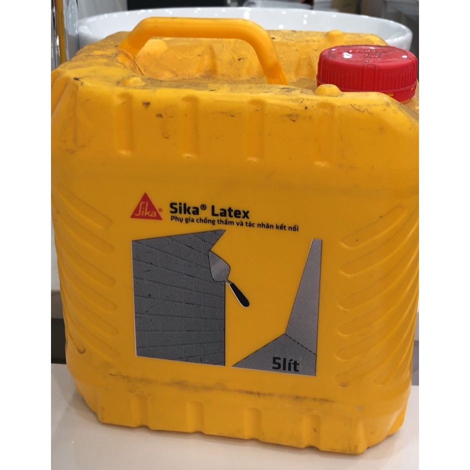 Phụ gia chống thấm trộn vữa -  Sika Latex TH  - Phụ gia kết nối trộn xi măng