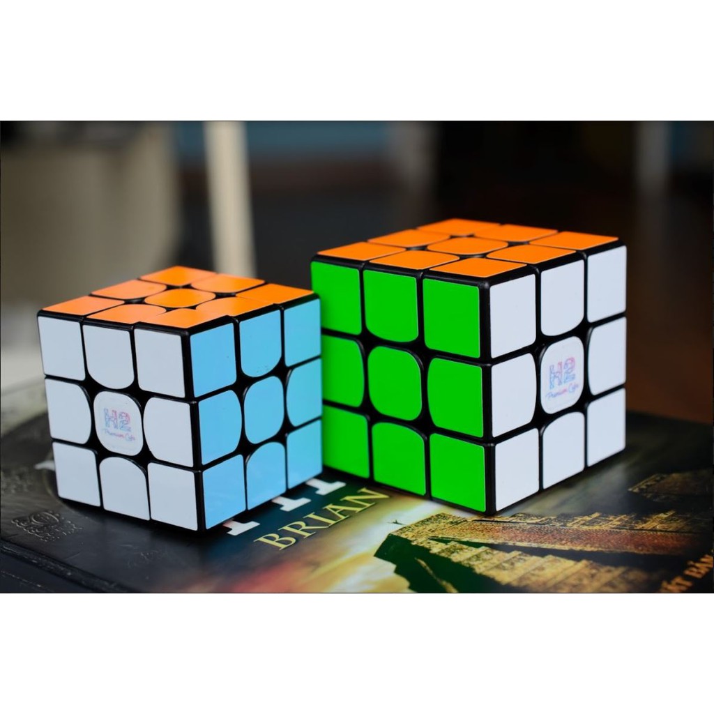 Sticker Logo dán rubik combo 3 chiếc trong suốt loại siêu đẹp - Sticker dán rubik cao cấp