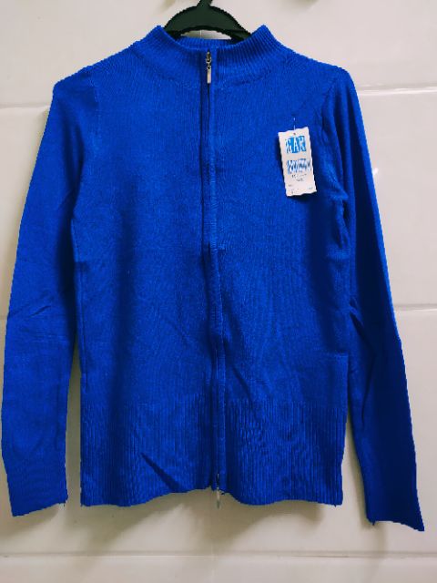 Áo khoác len dây kéo trơn | BigBuy360 - bigbuy360.vn