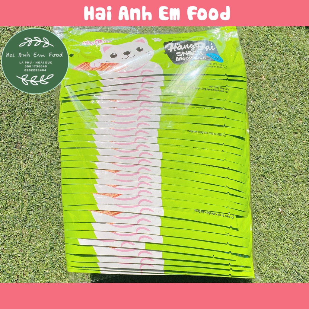 Bịch mèo yêu cá Hằng Đại 30 gói