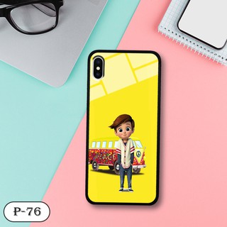 Ốp kính in hình cute Iphone XS Max
